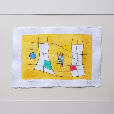 Tanzende 1. Variation Blatt 302 X 205 Mm