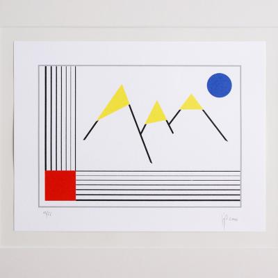 Winterbild 2 Motiv 150 X 210 Mm 5 Farbig 25 Blaetter