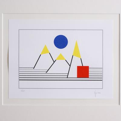 Winterbild 3 Motiv 150 X 210 Mm 5 Farbig 25 Blaetter