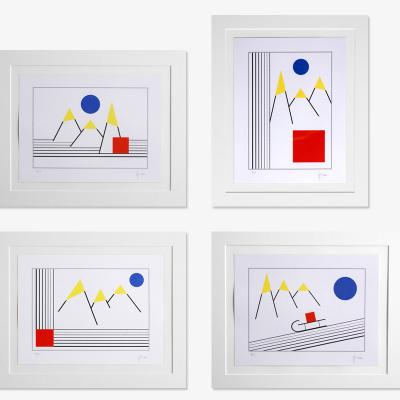 Winterbilder 4 Motive Je 25 Blaetter